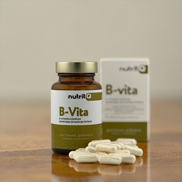 Комплекс вітамінів групи B-VITAMIN COMPLEX NQ00018 фото Комплекс вітамінів групи B-VITAMIN COMPLEX NQ00018 фото